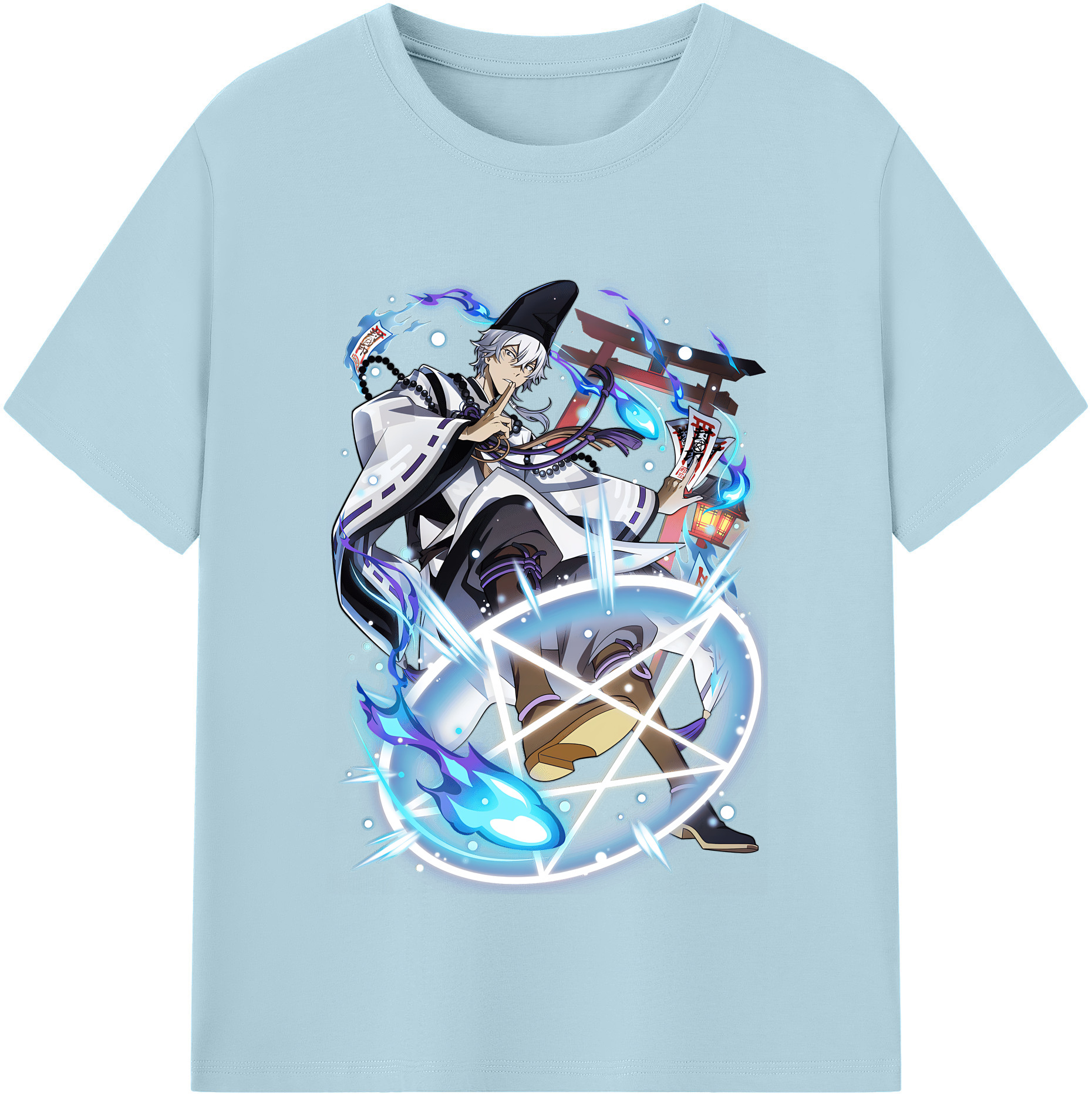 （画像用） 文豪ストレイドッグス Bungo Stray Dogs 綿100％半袖Tシャツ（フロントプリント）